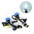 Miniatyrbilde 4 av 8: 2 stk. Xenon-frontlykter for bil med høy lysstyrke, H7 5500K 55W, tilbehør til bil