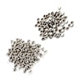 Miniatyrbild 4 av 8: 100 set 8 x 8 mm Cap Nit Metall Läder Hantverksreparationer Dubbar Spike Dekoration (silver)