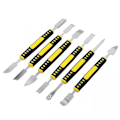 Miniatyrbild 1 av 5: 6-delars Spudger Set Elektroniska Reparationsverktyg 6 i 1 Öppningsverktyg i Metall Dubbelsidigt Brytverktygsset för Mobiltelefoner, iPhone, Laptops, Tablets, etc.