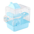 Miniatyrbilde 2 av 6: Stor plass 2-lags hamsterbur: Ideelt habitat for kjæledyrhamstere og smådyr blue