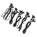 Miniatyrbillede 6 af 8: 10 stk. DC9-80V LED DRL Dagkørelys Hvidt Gult Lys 23mm 6SMD IP67 Vandtæt