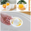 Miniatyrbillede 3 af 5: Manuel Juicer, Orange Lemon Manuel Juicer, Professionel Juicer med 230 ml Frugt-, Citron-, Lime-, Orangebeholder, Husholdningsjuicer