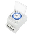 Miniatyrbilde 6 av 7: SUL181D mekanisk timer 15 minutter 24 timer timer tid bryter relé 250VAC 16A-1 stk