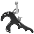 Miniatyrbillede 2 af 8: Metaludløserhjælpemidler Fire fingre Grip Tommelfingerskydel Trigger Compound Bue Tilbehørsort