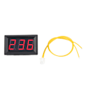 Miniatyrbilde 1 av 8: Digitalt voltmeter 0,56 tommer to-leder AC 70-380V Digital LED-skjermspenningsmåler (rød)