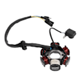 Miniatyrbilde 1 av 8: 6-spols Magneto Stator 5 Ledninger Generator for GY6 50cc 70cc 90cc 110cc 125cc Mopeder ATV Terrengsykkel
