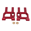 Miniatyrbilde 2 av 8: 2 stk Front Swing Arm Aluminium Alloy Fjernkontroll Bil Tilbehør for LC Racing PTG‑2 1/10 RC BilRød