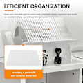 Miniatyrbillede 4 af 5: Klar CD Display Box Opbevaringsbeskyttelsesetui 138x126x16mm