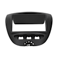 Miniatyrbild 2 av 8: Dash Car Stereo Radio Fascia 2 DIN Control DVD Navigation Panel Frame Passar för CITROEN C1 2005‑2014