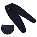 Miniatyrbilde 8 av 8: Dame Yoga Joggebukse med Snøring, Løs, Høy Midje, Komfortable Loungewear (Marineblå) S