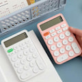 Miniatyrbillede 5 af 5: Slikfarvet Håndholdt Lommeregner Studenterlæringsassistent Lommeregner Regnskab Kvinde Special Mini Bærbar Computer