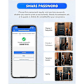 Miniatyrbillede 4 af 5: Nøgleboks Trådløs Smart Nøgleboks Elektronisk Nøgleboks App