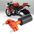 Miniatyrbilde 3 av 8: Motorsykkel CNC Rammeskyvere AntiCrash CNC Aluminiumlegering Pude Fallbeskytter