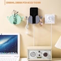 Miniatyrbillede 2 af 5: Wall Organizer Box - Fjernbetjening og telefonholder (4 stk) til hjemmet, soveværelset, stuen og kontoret