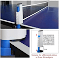Miniatyrbilde 4 av 5: Bordtennisnett, Justerbart Uttrekkbart Nett, Ping Pong Erstatningsnett, Flyttbart