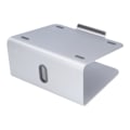 Miniatyrbillede 2 af 8: Computer Stand Sølv Justerbar Komfortabel Brug Anti Slip Rotation Design Laptop Stand