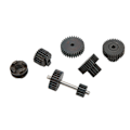Miniatyrbilde 3 av 8: RC Metal Steel Transmission Gear Set for WPL Double Speed ​​RC Gearbox Upgrade DIY Conversion
