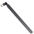 Miniatyrbilde 6 av 7: 3 stk 5dBi ruterantenne SMA hannantenne maksimal inngangseffekt 50W vertikal polarisering hvit