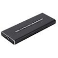 Pikkukuva 2 / 8: M.2 NVME - USB3.1 kannettava metalli kiintolevy kotelo M2 SSD PCIE - TypE C SSD kotelo musta
