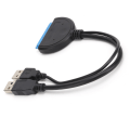 Miniatyrbilde 2 av 8: SATA til USB 3.0 adapterkabel støtter HDD 2,5 tommers SSD seriell port Harddisk Data Easy Drive Line