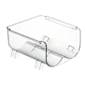 Miniatyrbilde 2 av 8: Vannflaskearrangør Transparent Stable Plassbesparende Vannflaske Oppbevaringsholder Stativ for Vakuumkopp 2 Rutenett