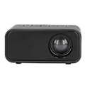 Miniatyrbilde 4 av 8: Miniprojektor Bærbar Mini Hjemmefilmprojektor HD LED Mikro Mobiltelefon Sammeskjermprojektor for bærbar PC TV Telefon Nettbrett Svart EU-plugg 100-240V
