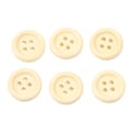 Miniatyrbilde 3 av 8: 1000 stk treknapper 15MM runde treknapper 4 hull Små treknapper for å sy klær Håndarbeid