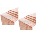 Miniatyrbillede 1 af 5: 2 STK. Pailletdug Kobber Glitter Dug til Forsyninger
