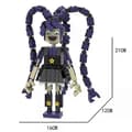 Miniatyrbilde 2 av 2: Poppy Playtime Byggekloss Lily Lovebraid Prototype Actionfigur Leker D