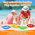 Miniatyrbild 5 av 5: Strandsilssikt Leksak, Sand Sikt, Sandstrandset för Barn, 4st Sand Siktar för Stränder, Sandleksaker för Barn, Present Set för Pojkar Flickor