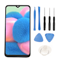 Miniatyrbillede 1 af 8: 6,4 tommer LCD-skærm udskiftning med ramme fingeraftrykssensor til Samsung Galaxy A30s A307 A307F A307G A307YN SM A307FN
