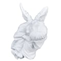 Miniatyrbillede 8 af 8: Cherub Statue Syntetisk harpiks Materiale Dejlig stil hvid baby figurer til festdekorationer Cherub statue venstre