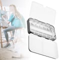Miniatyrbillede 3 af 8: Bærbar solid akvarelkasse Pallemalerier til opbevaring af 12 farver pigment