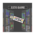 Pikkukuva 4 / 5: USB-tikku, joka on yhteensopiva C64 Mini Retro -pelikonsolin kanssa, Plug and Play USB-tikku U-levy pelilevy 5370 pelillä