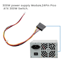 Pikkukuva 3 / 5: PCI-E 6PIN Sisääntulo DC 12V 300W PICO ATX Kytkin PSU Virtalähdemoduuli