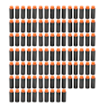 Pikkukuva 2 / 8: 100 kpl Universal Short Darts High Density EVA Soft Shot harmiton lelun täyttöpakkaus erilaisiin ammuntaleluihin, musta