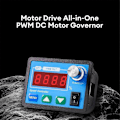 Miniatyrbilde 1 av 5: DC6-55V 30A PWM Motorhastighetskontroller Justerbar Regulator