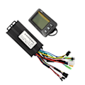 Miniatyrbilde 6 av 8: Elektrisk sykkelkonverteringssett 24V 36V 48V 500W‑750W 26A 3-modus kontroller GD01 LCD-skjermsett for elektrisk sykkel scooter