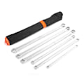 Miniatyrbilde 5 av 8: 6 stk/sett Dodecagon Box End Wrench 45 # Stål Forlenge Dobbelthode Pentalobe Spanner Auto Repair 8-21mm