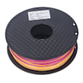 Miniatyrbillede 2 af 8: Silke Filament 1,75 mm Guld og Purpurrød Skinnende PLA Clog Free 3D Printer Filament