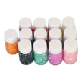 Miniatyrbilde 8 av 8: 13 farger Nail Rhinestone DIY Farge Plating Prosess Fargefast spiss rygg Små Rhinestones for bryllupsbord Bankettbord