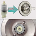 Miniatyrbilde 4 av 4: Rp46074 Dusjventilpatronmontering Kompatibel For Delta Dusj Og Badekar 13/14 Serie Kran Zekai