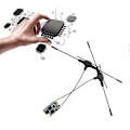 Miniatyrbilde 3 av 5: 900Mhz 2.4Ghz RX Mottaker ELRS RX Gemini Mottaker 120MMx2