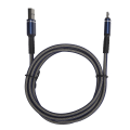 Pikkukuva 1 / 6: 5A 1m älykäs pikalataus USB -kaapelin tiedonsiirtojohto IOS/Android Mobile PhoneMicrolle