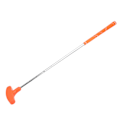 Pikkukuva 2 / 8: 27 tuuman minikaksipuolinen golfputteri sisäharjoitteluun, pehmeä kumipääputteri lapsille, oranssi