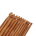 Pikkukuva 3 / 8: 12 kpl/ set hiilihapotettu bambu neuleneulasetti set neulepuikot Lanka kudontatyökalu