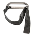 Miniatyrbillede 6 af 8: Rem til Xiaomi Smartwatch 304 Rustfrit Stål Rem Udskiftning Metal Rem Magnetisk Sort til Mi Band 6 5 4 3