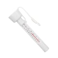 Miniatyrbilde 3 av 8: Bassengtermometer Transparent Farge Vanntett Holdbar 0 til 50℃ Enkel Avlesning Svømmebasseng Termometer for Elv