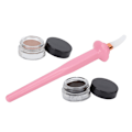 Pikkukuva 7 / 8: 4 kpl silikoninen eyeliner-aplikaattorisarja vedenpitävä eyeliner ammattimainen eyeliner-meikkityökalu vaaleanpunainen