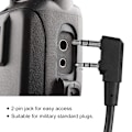 Pikkukuva 7 / 8: K Head Military Waterproof PTT Adapter Walkie Talkie Microphone Headset Kuulokkeet